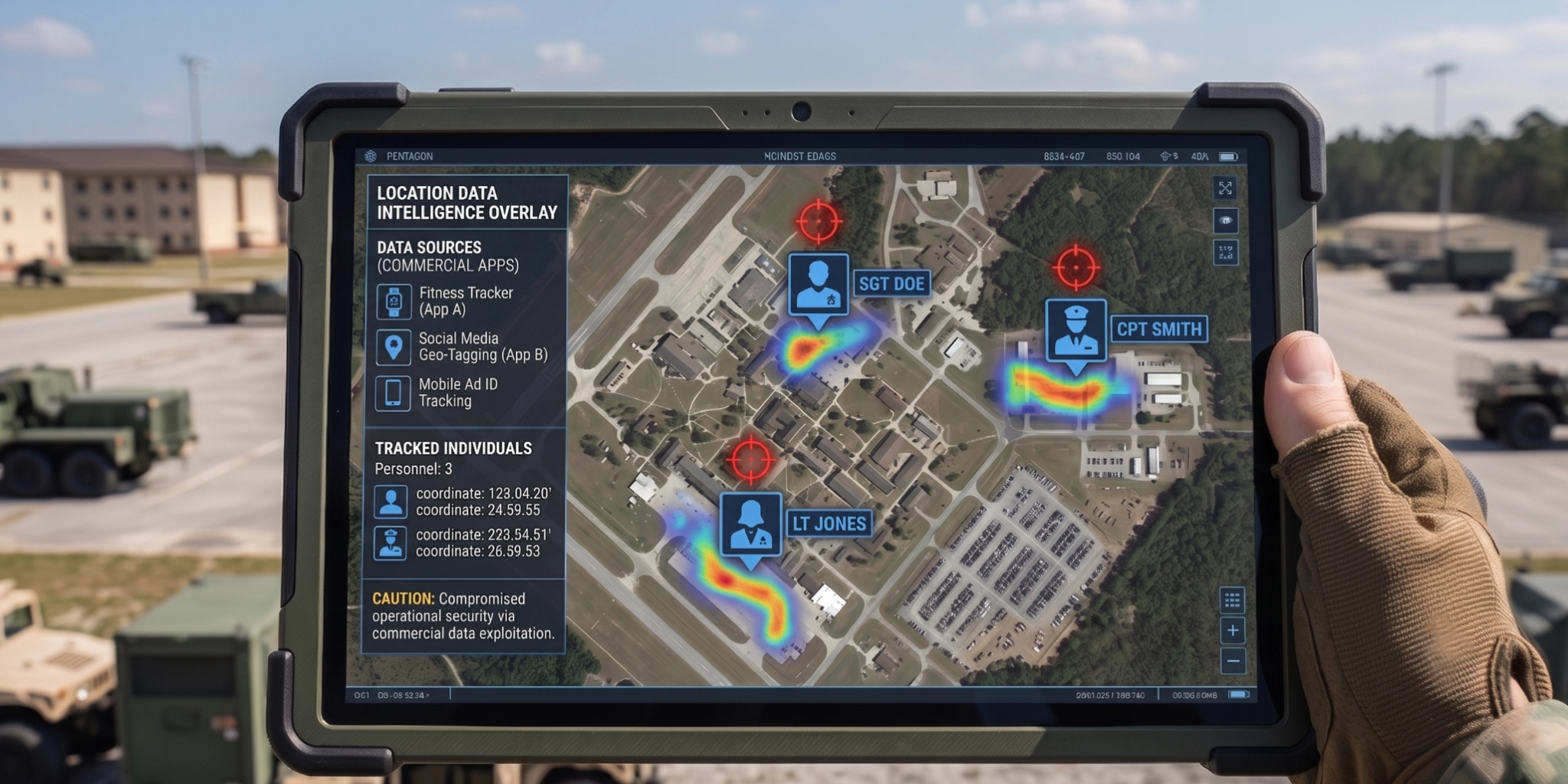 Pentagon Confirms Military Personnel Targeted Using Commercial Location ...